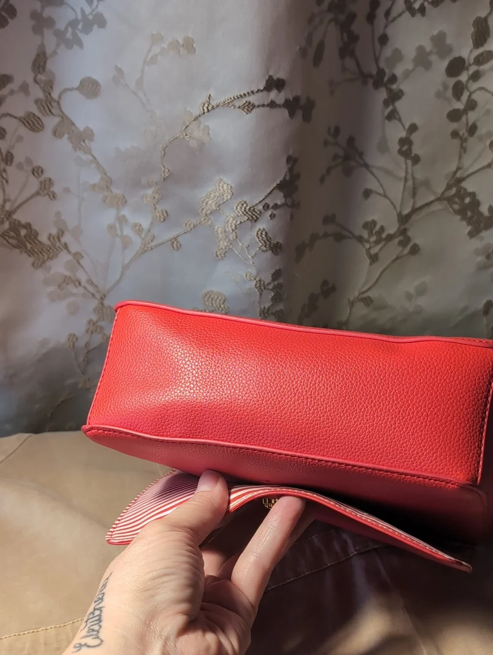 Disney Flair Mickey Mouse Icon Red Pin Crossbody Bag